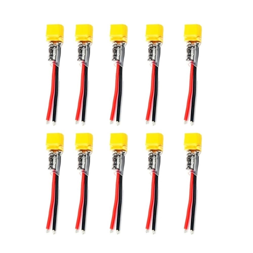 10x XT30 Pigtail Power Wire 100F Capacitor Q25450