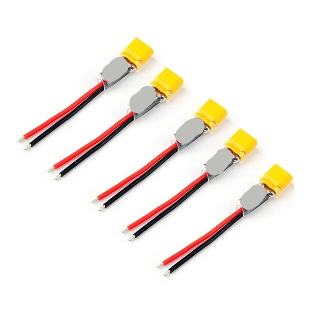 10x XT30 Pigtail Power Wire 100F Capacitor Q25450