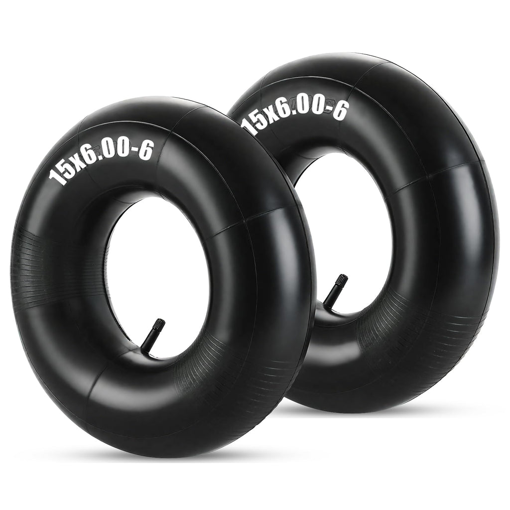 2 Pack 15x6.00-6 Inner Tubes with TR-13 Valve Stem Y441755