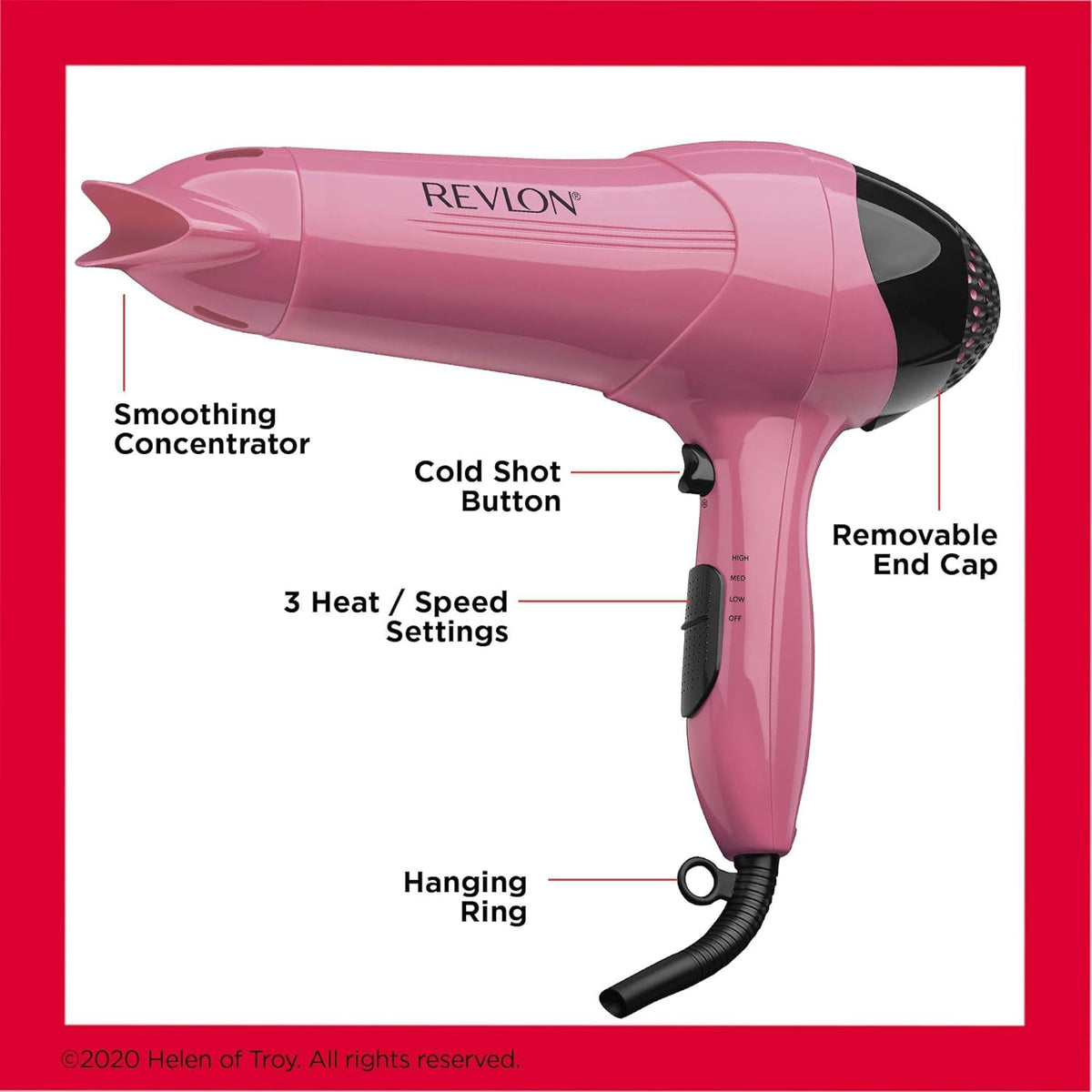 1875W Lightweight Hair Dryer Q330