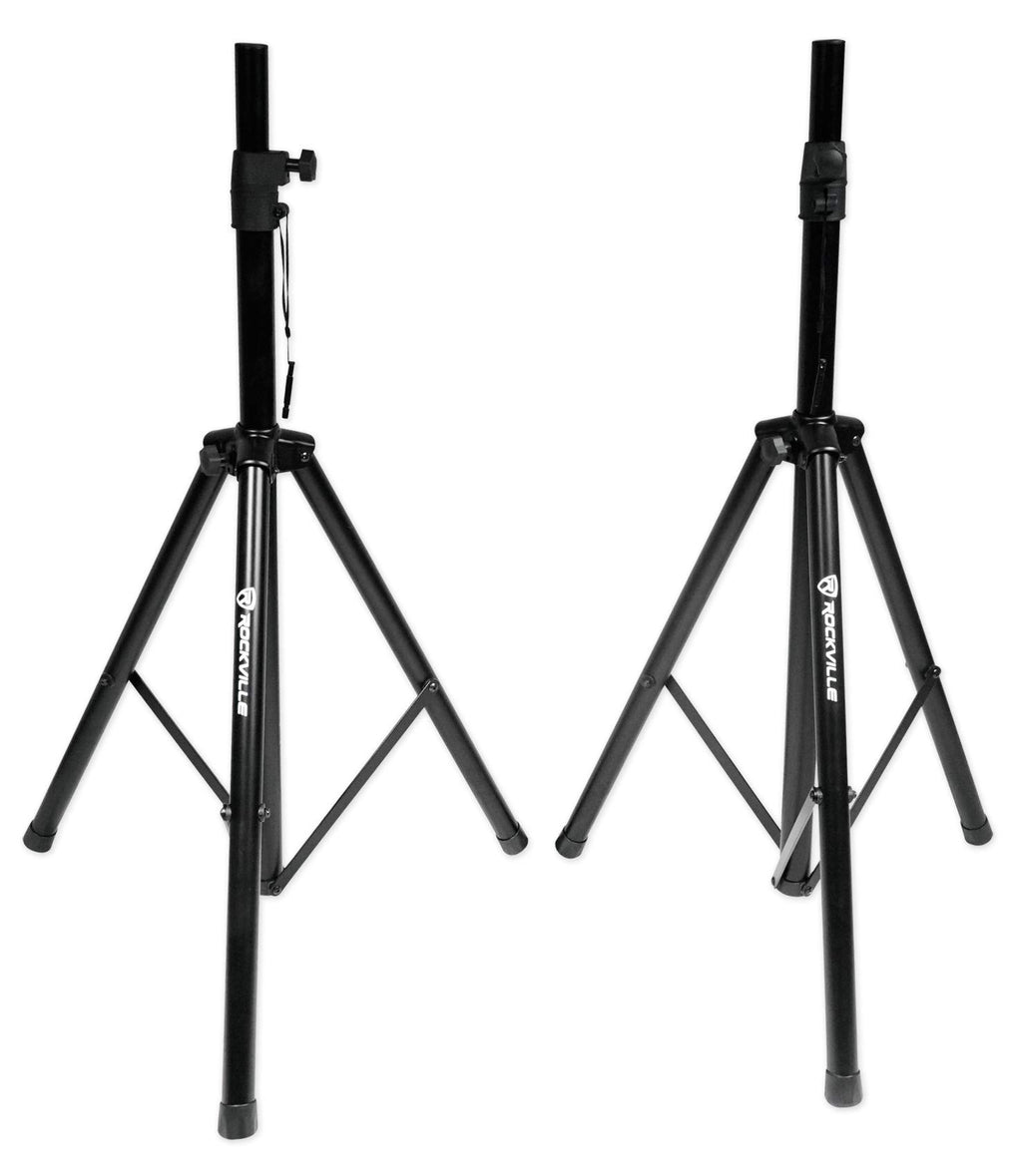 15" Powered PA Speaker Pair with 8 Mixer O792959