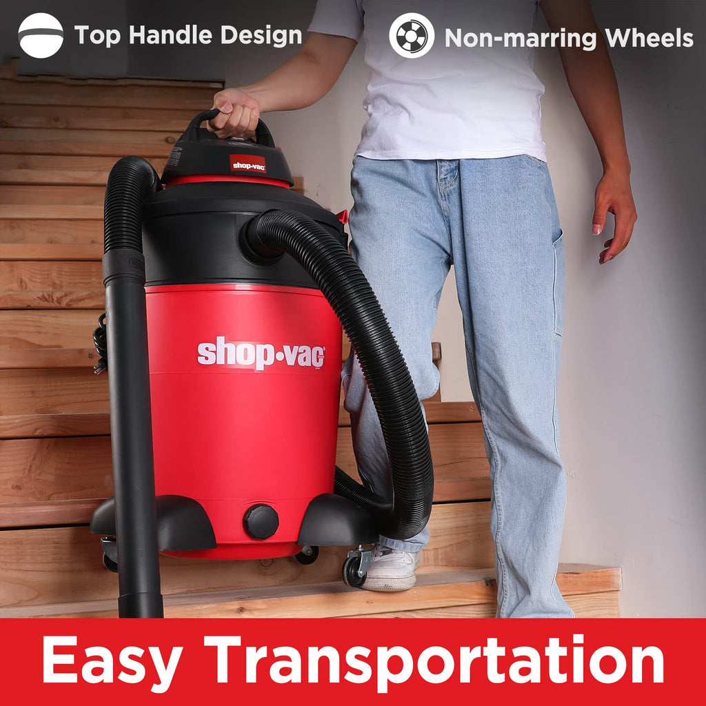 16 Gallon 6.5 Peak HP Wet/Dry Vacuum A5586