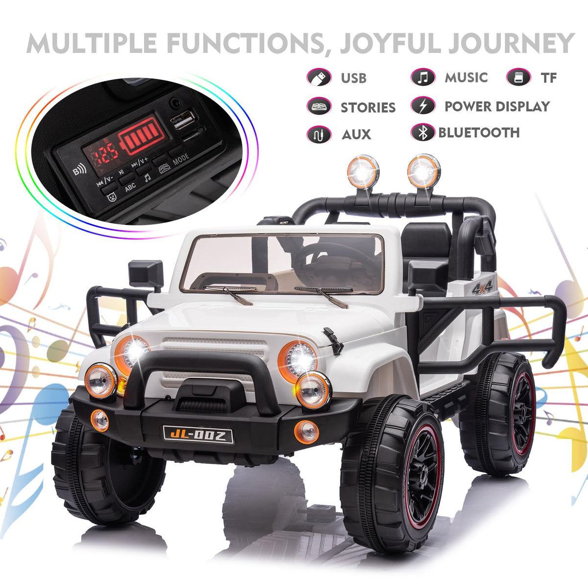 2 Seater 12V Ride On Truck N360