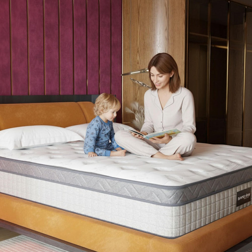 12 Inch Full Size Memory Foam Hybrid Mattress B7583
