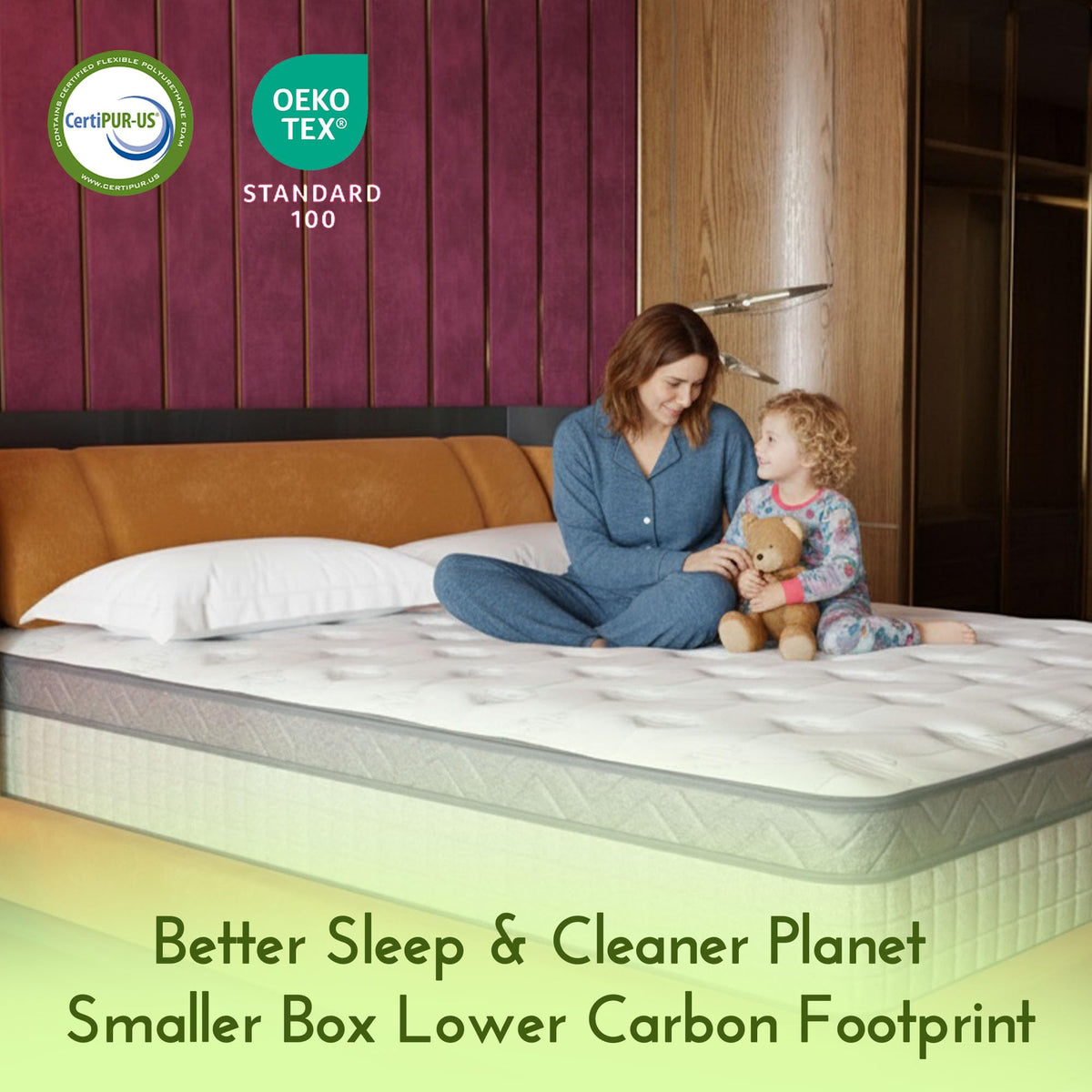 12 Inch Full Size Memory Foam Hybrid Mattress B7583