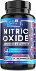 3000mg L-Arginine & L-Citrulline Nitric Oxide Supplement 240 Capsules C576