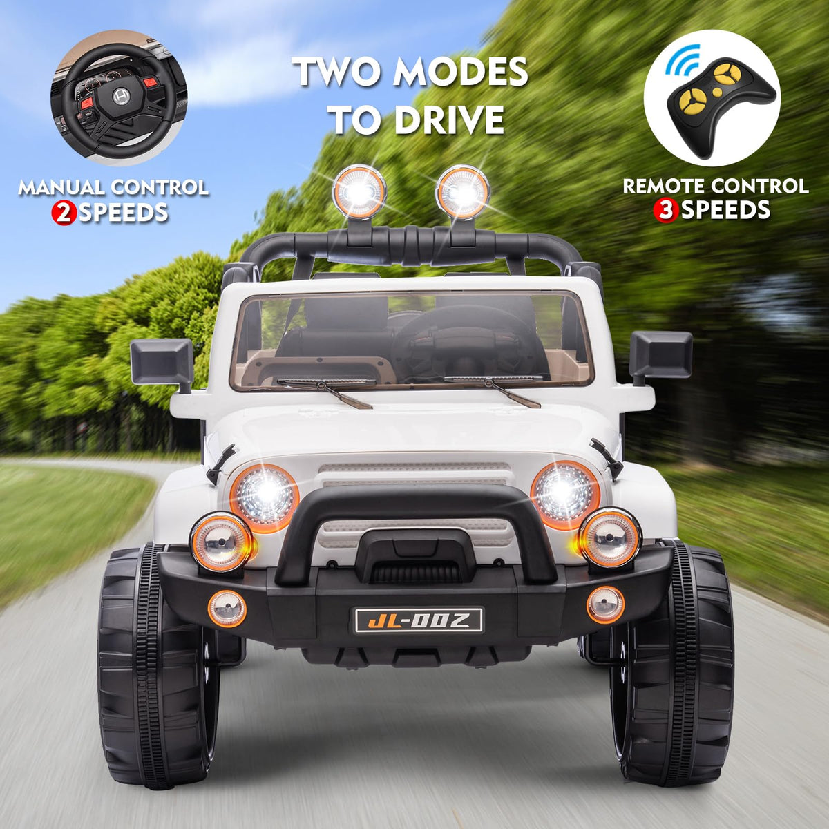2 Seater 12V Ride On Truck N360