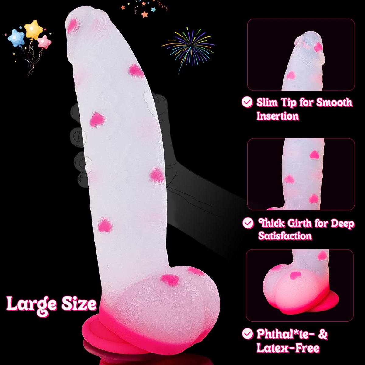 12" Huge Dildo A5525