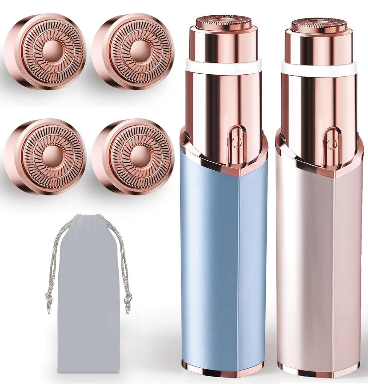 2-Pack Electric Rechargeable Facial Hair Remover A4140