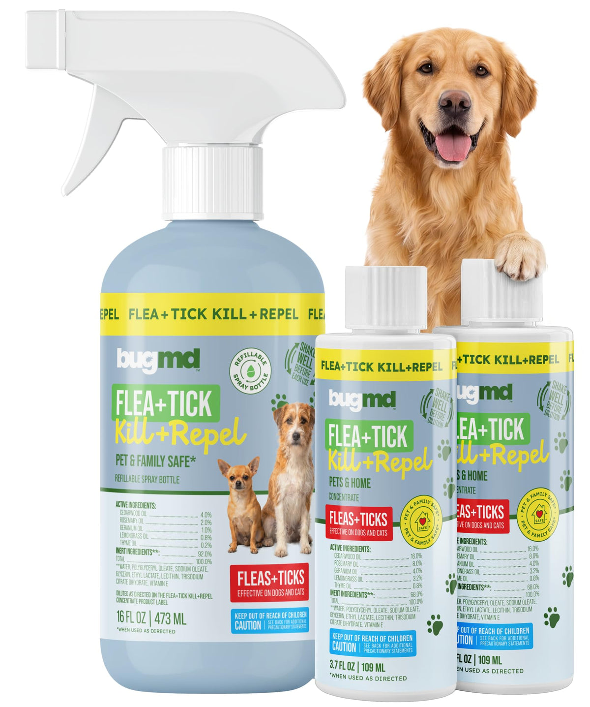 Flea and Tick Spray for Dogs W8759