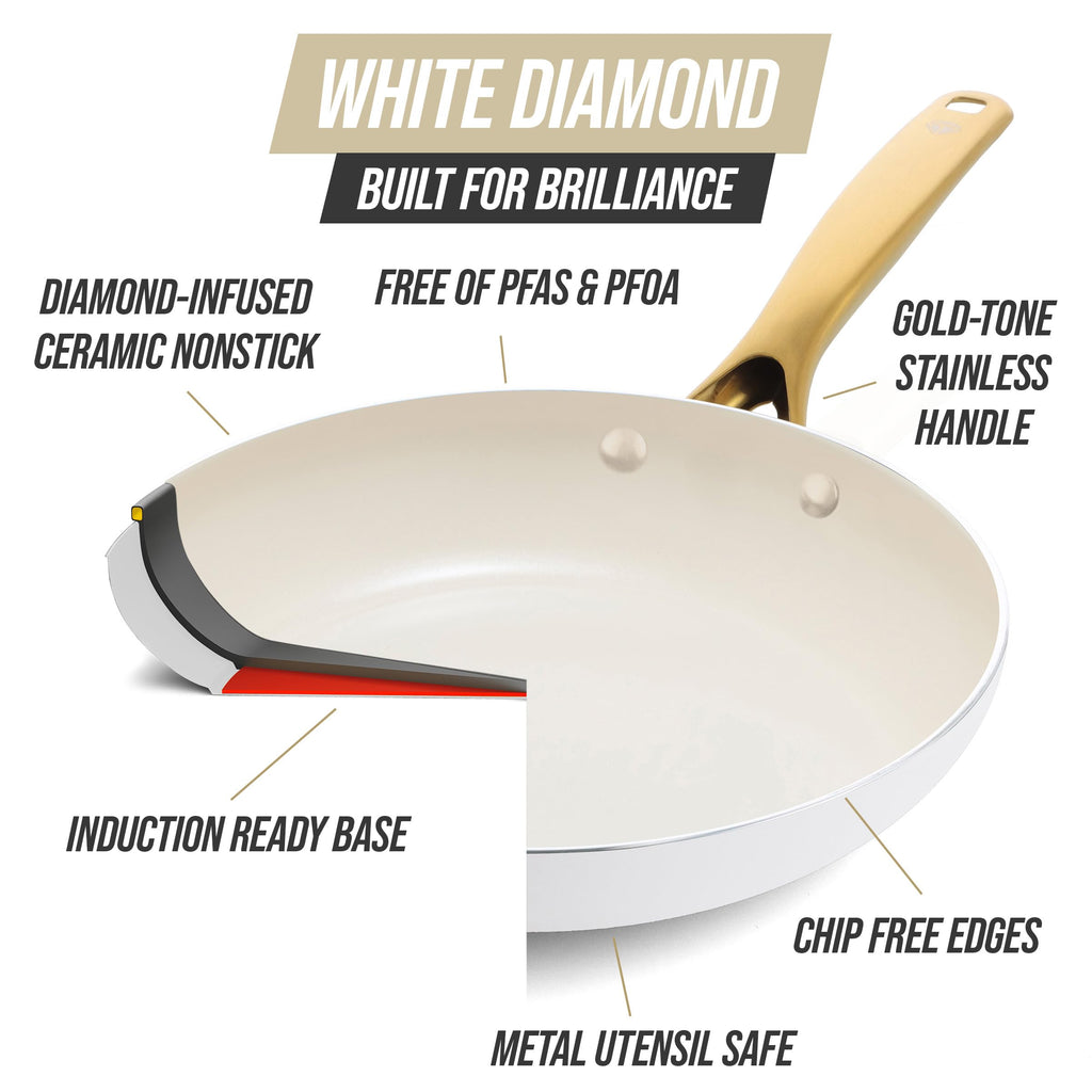 12 Piece Nonstick Ceramic Cookware Set H682300