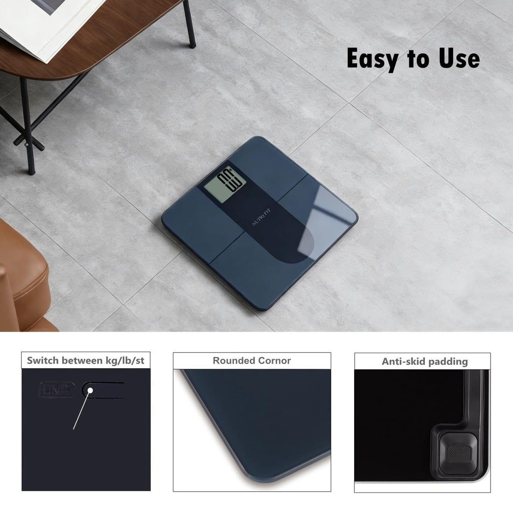 Digital Bathroom Scale 550lb Extra Large Display P150515