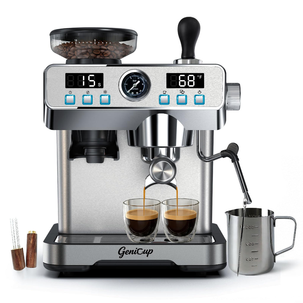Espresso Machine with Grinder 20 Bar 68oz Water Tank V450