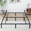 Queen Size Black Metal Bed Frame S552137