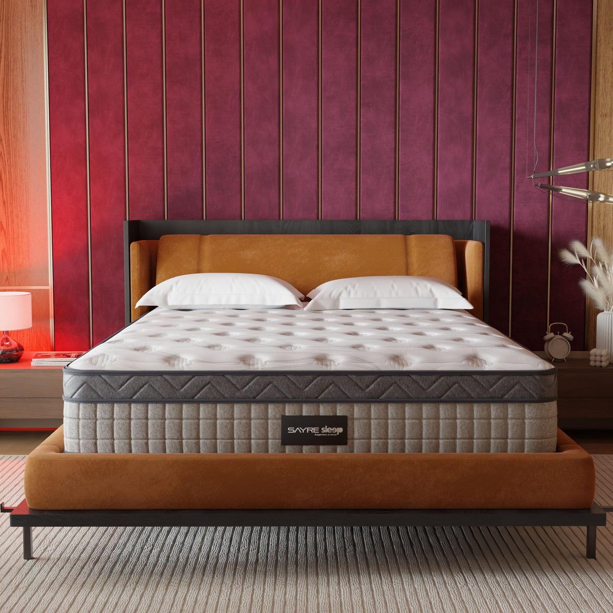 12 Inch Full Size Memory Foam Hybrid Mattress B7583
