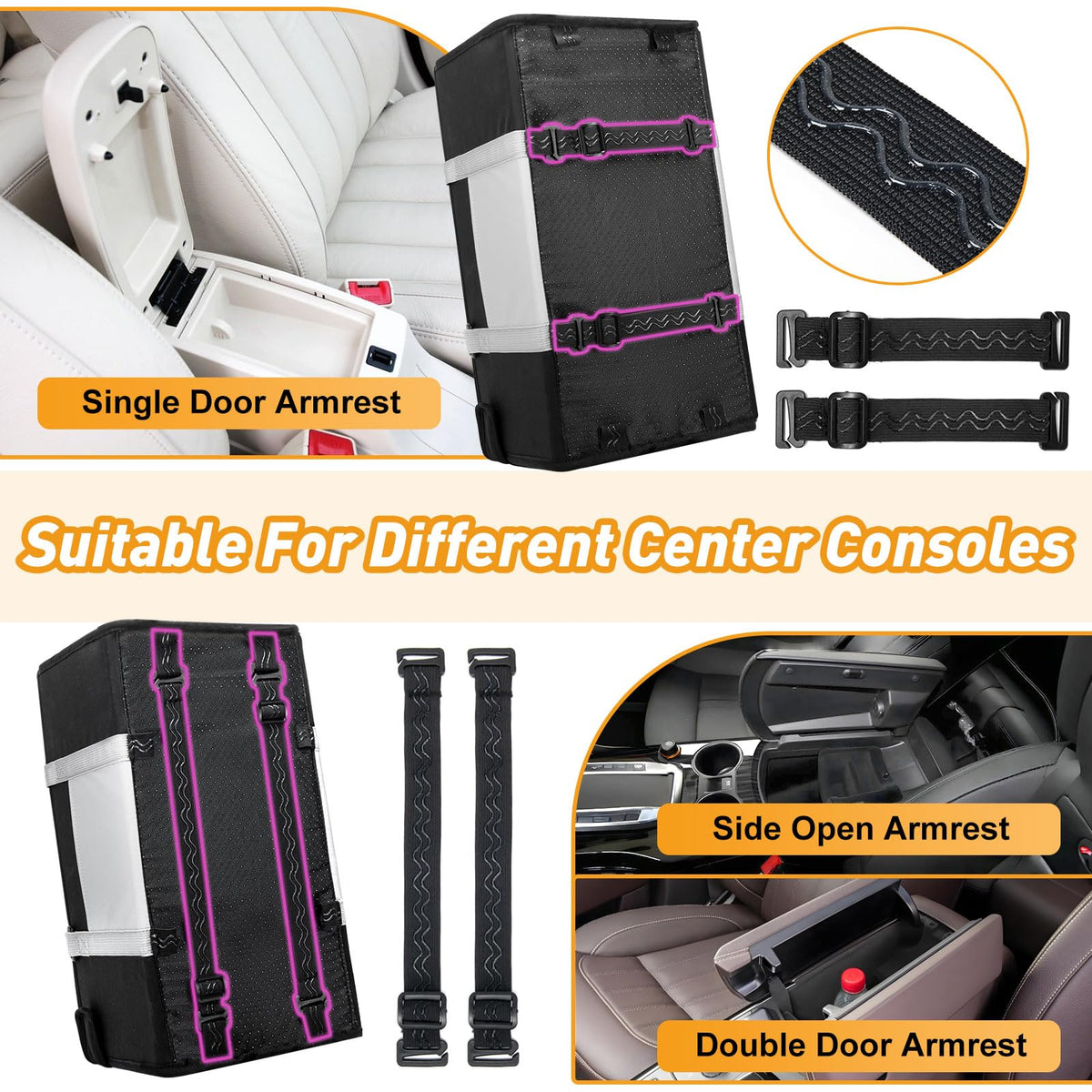 Portable Dog Car Seat for Small Dogs, Black V954