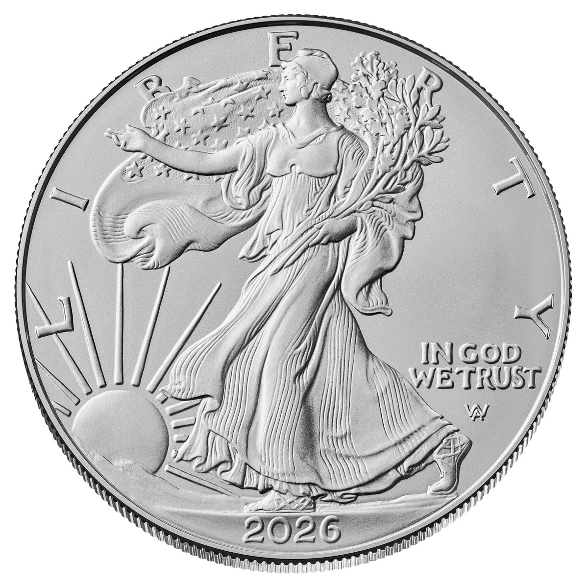 2026 U.S. Silver Eagle 1 oz Brilliant Uncirculated U271